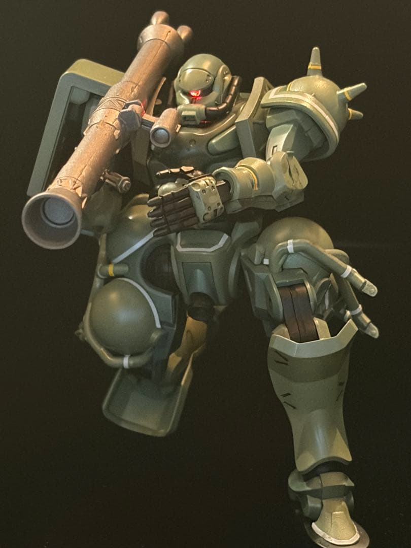 HG 1/144 GQザク 全塗装+LED仕様