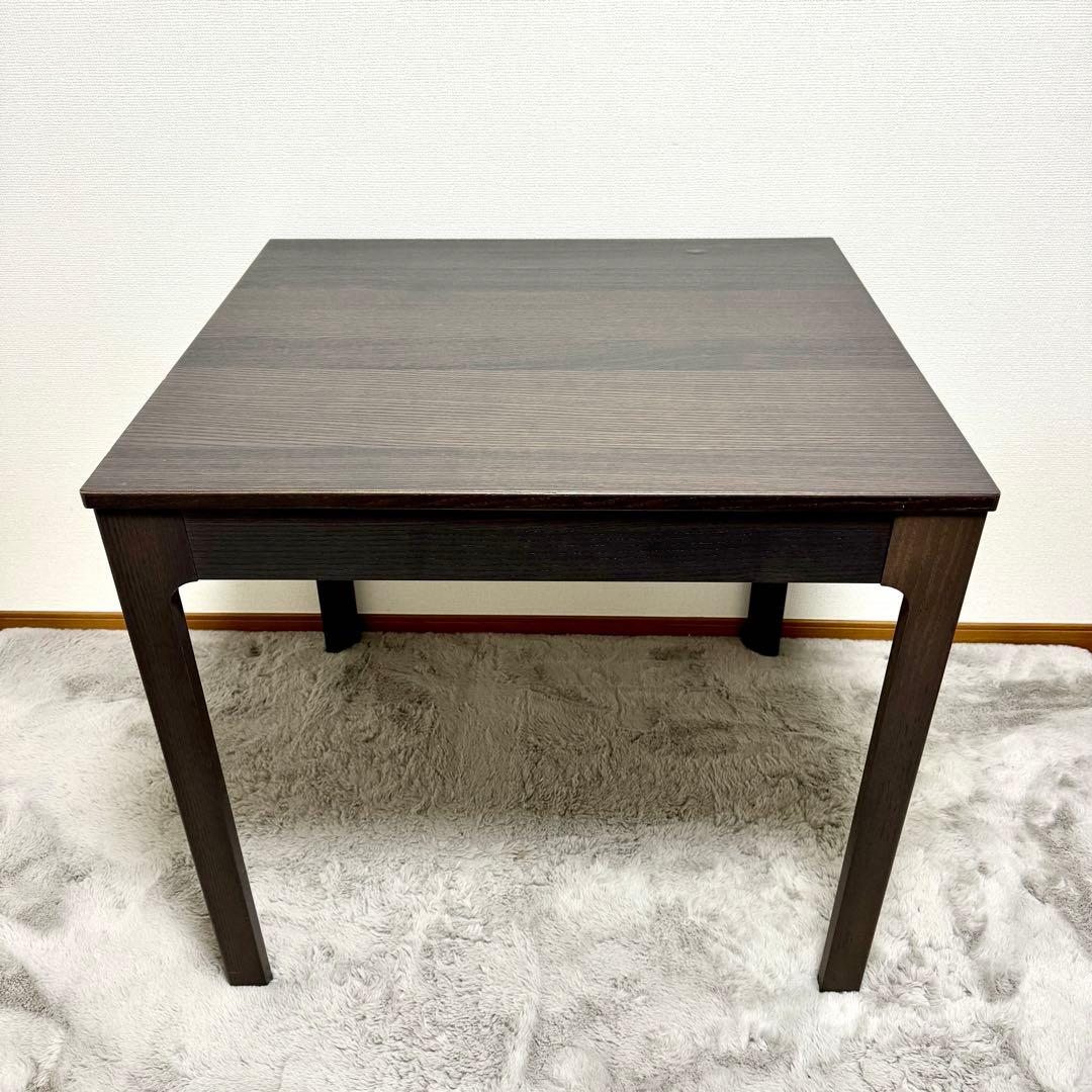 フランソワ　IKEA エーケダーレン ダイニングテーブル　伸長式　ブラウン