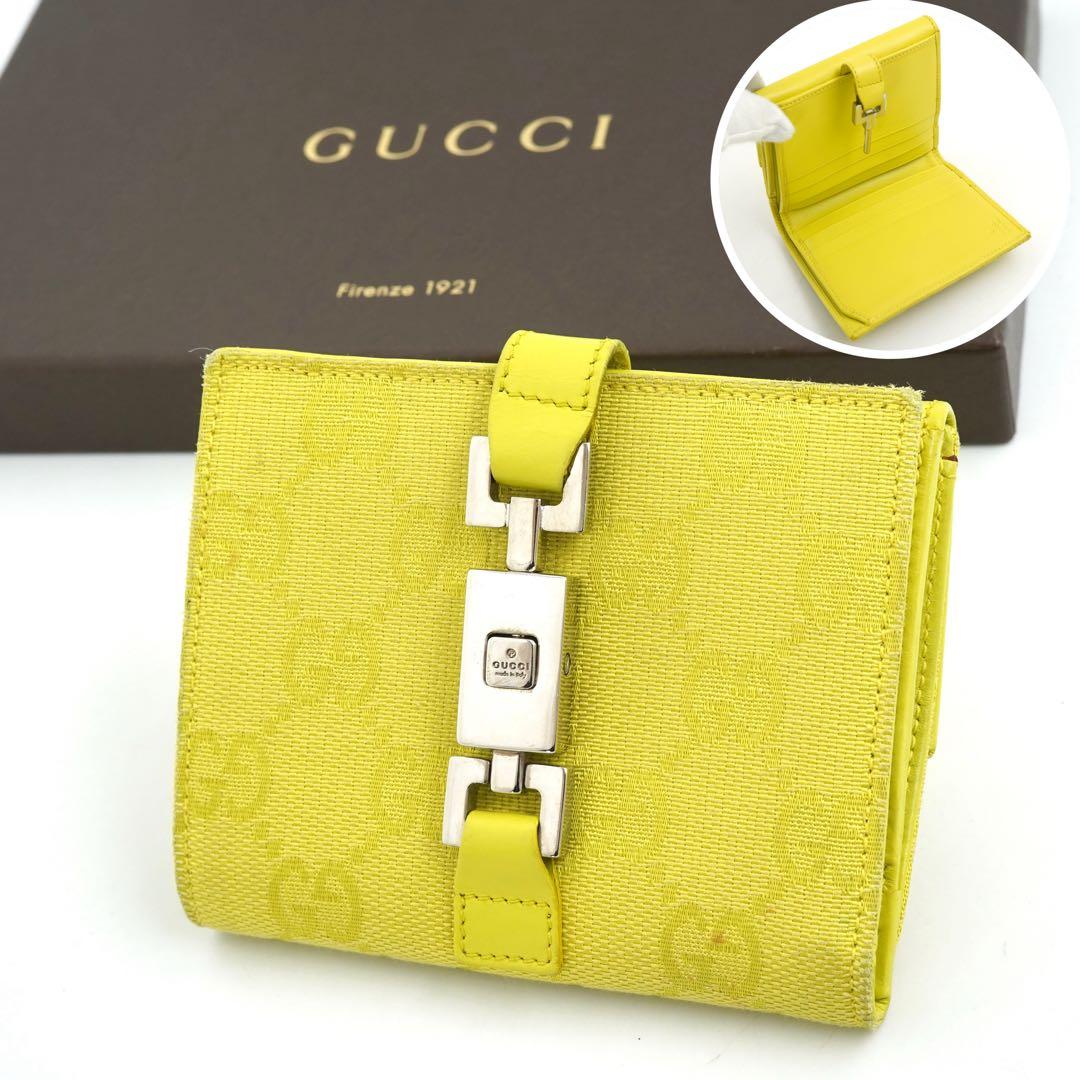 ✨未使用展示品✨　GUCCI ミニ財布　ジャッキー　インターロッキング　GG