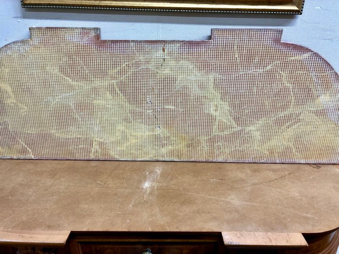 管396☆イタリア製☆アンティーク☆ヴェローナクラシック☆大理石☆サイドボード