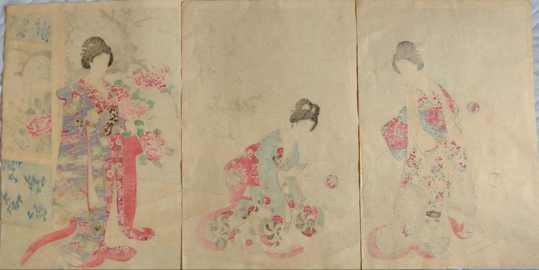 揚州周延　徳川時代の貴婦人の図