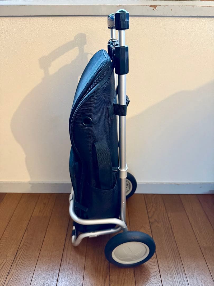 酸素ボンベ用アルミキャリーカート