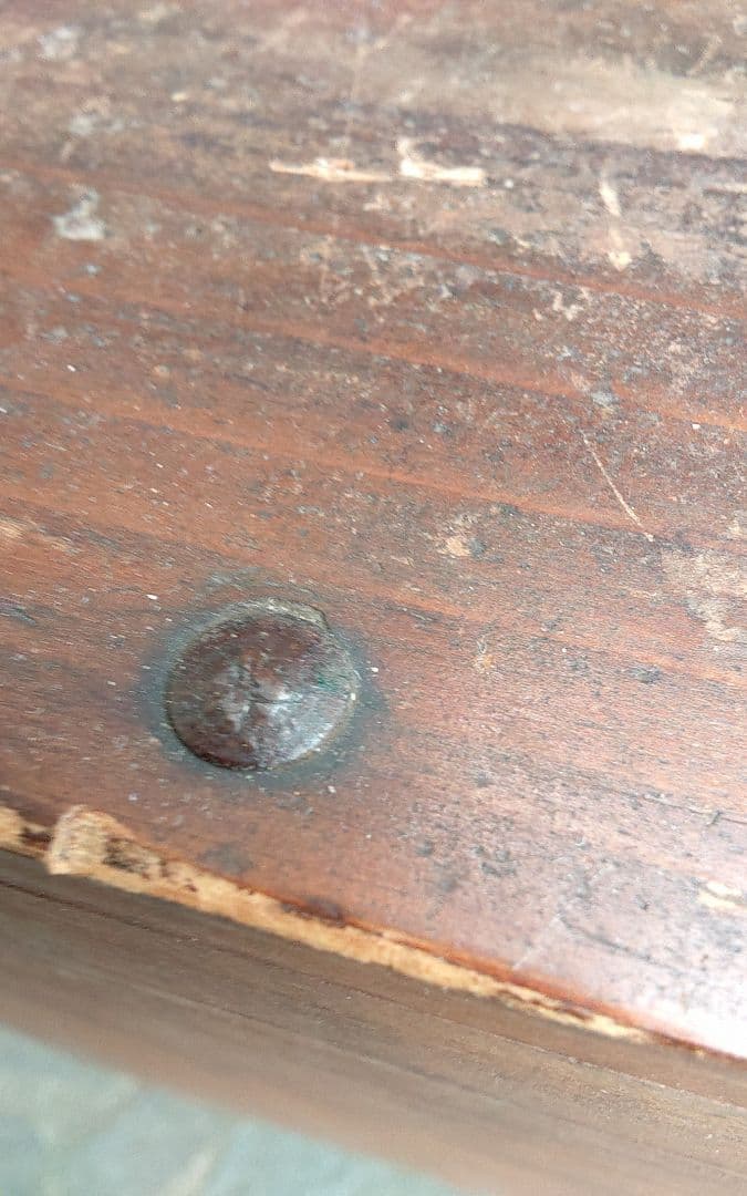 大正時代の収納家具　　アメリカンチックで渋め