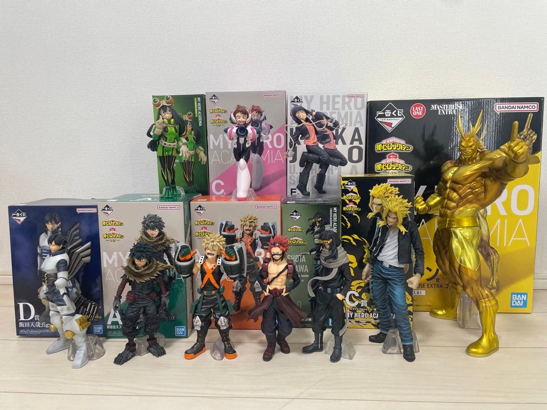 ヒロアカ　一番くじ　フィギュアまとめ販売