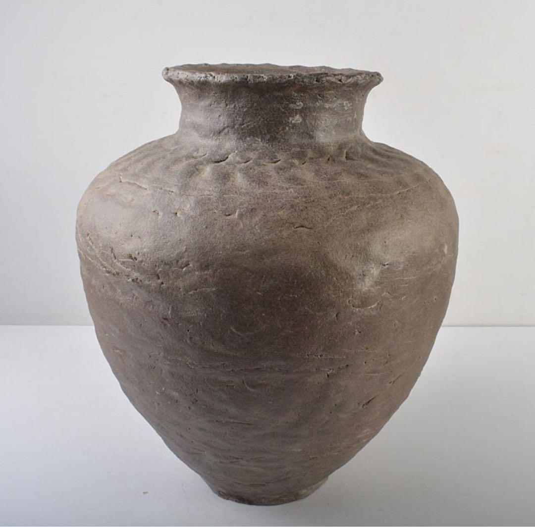 常滑焼 澤田重治 沢田重治 作 ヨリコ造り 壷 水瓶 大壺 陶器 陶芸 共箱