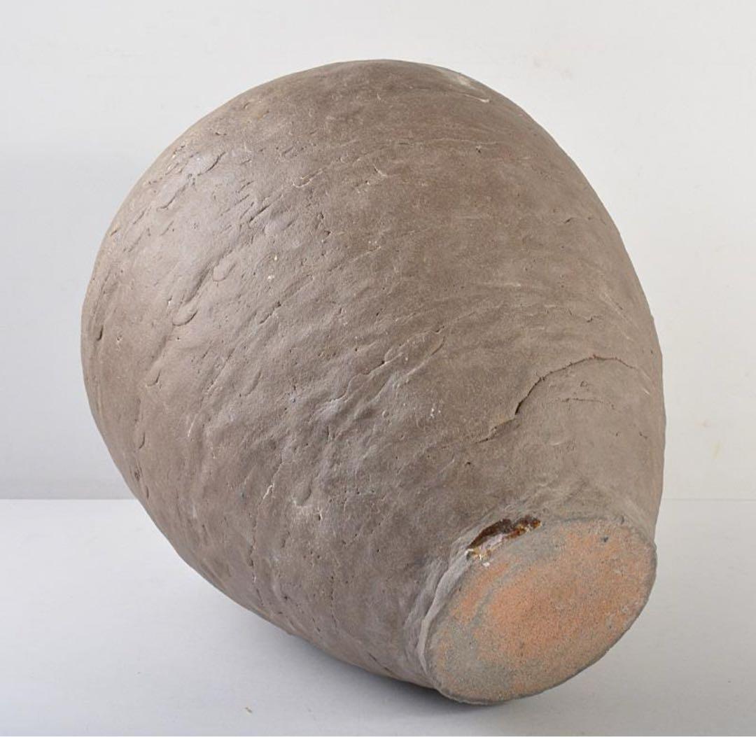 常滑焼 澤田重治 沢田重治 作 ヨリコ造り 壷 水瓶 大壺 陶器 陶芸 共箱