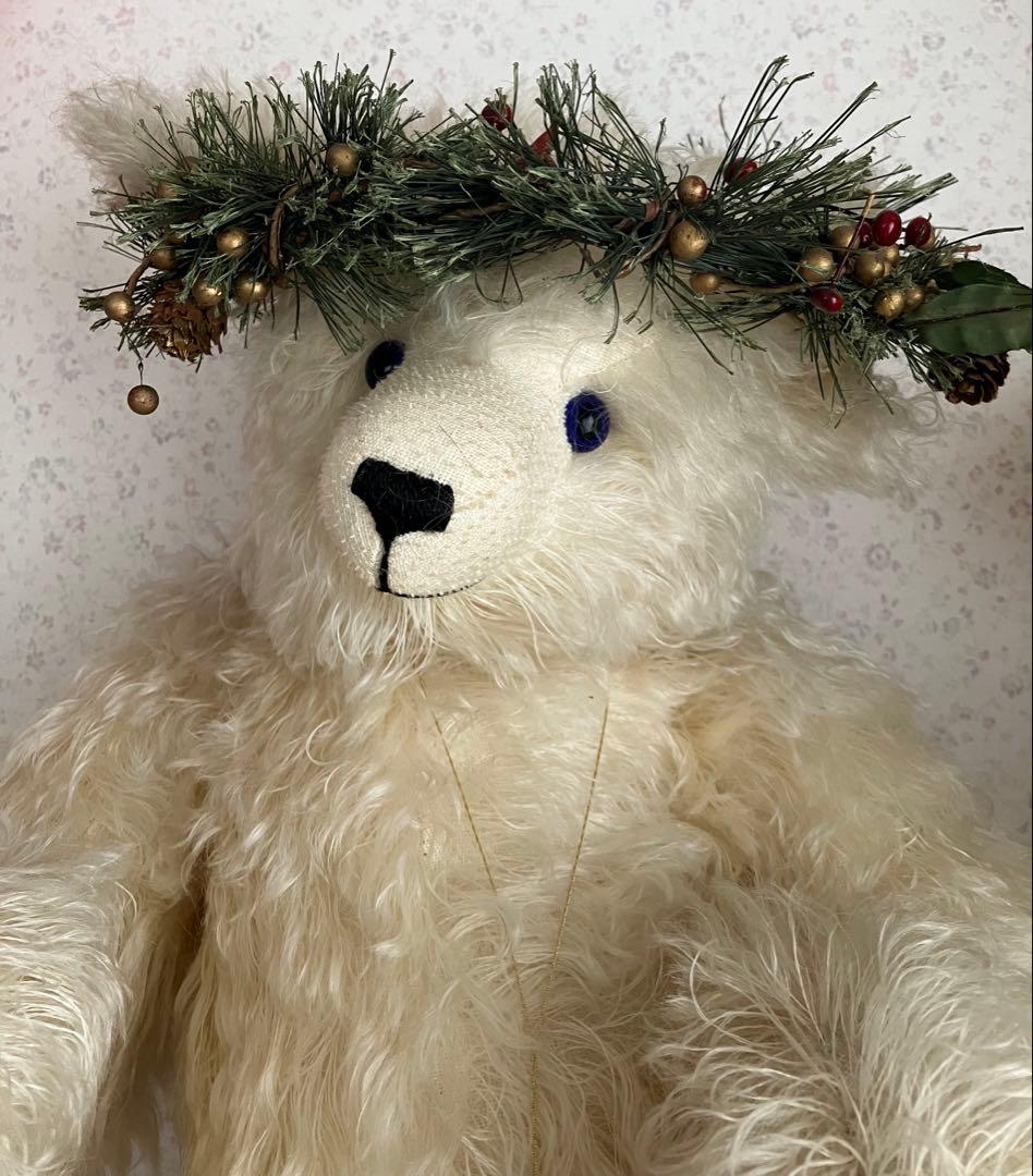 アーティストベアテディベア＊カントリー雑貨アンティークマレトロ古いぬいぐるみ飾り