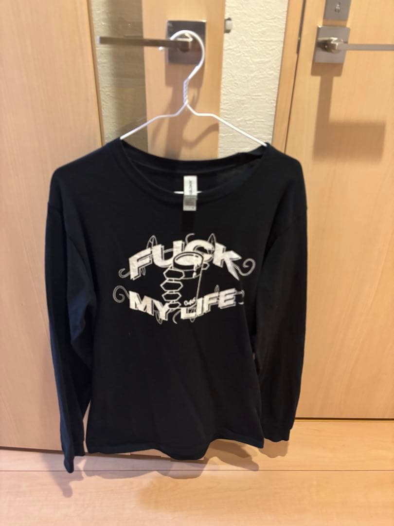 【希少】fuck my life ロンT Tシャツ