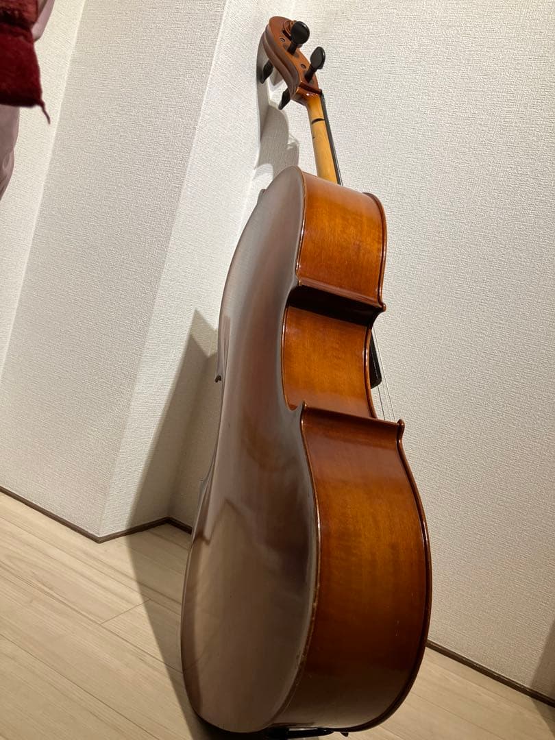 スズキ　チェロcello No72 4/4 1980年製造　もうすぐモダンチェロ