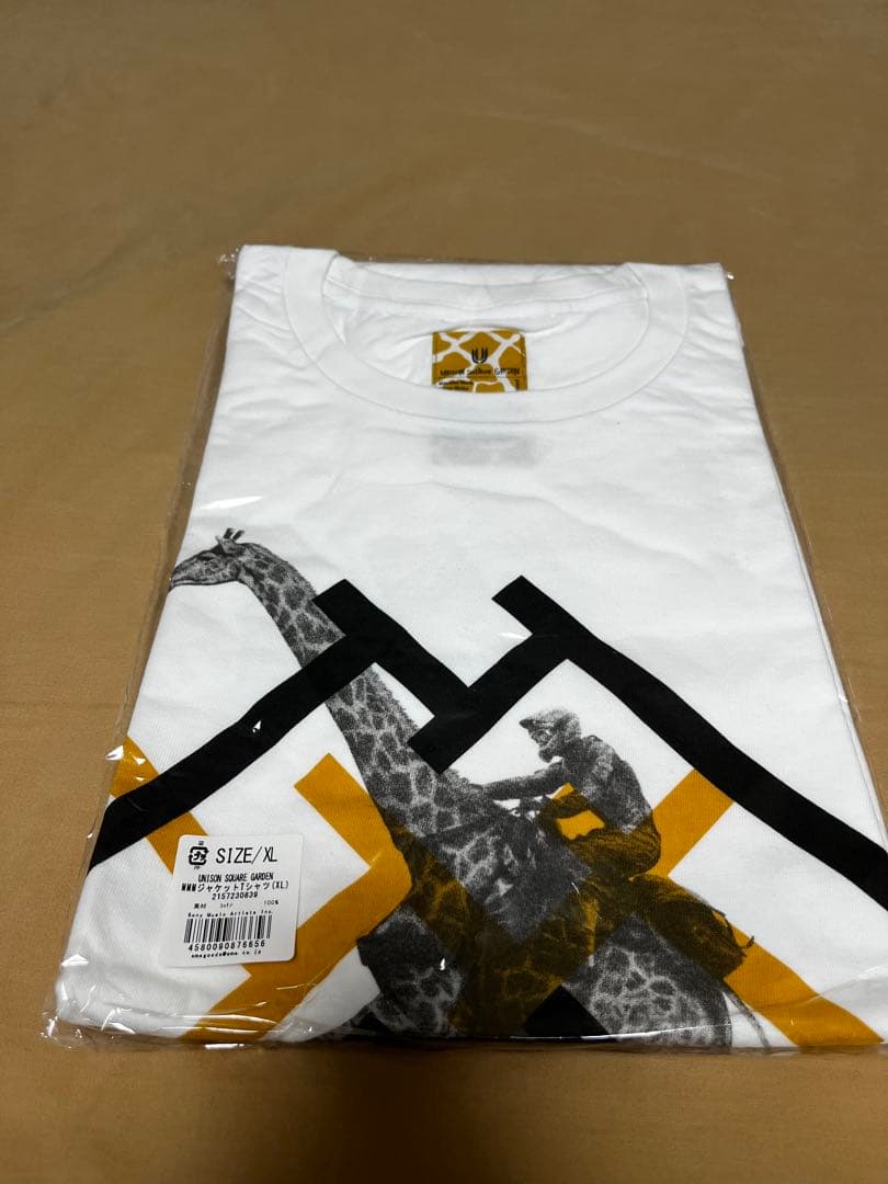 【新品】UNISON SQUARE GARDEN MMMジャケットTシャツ XL