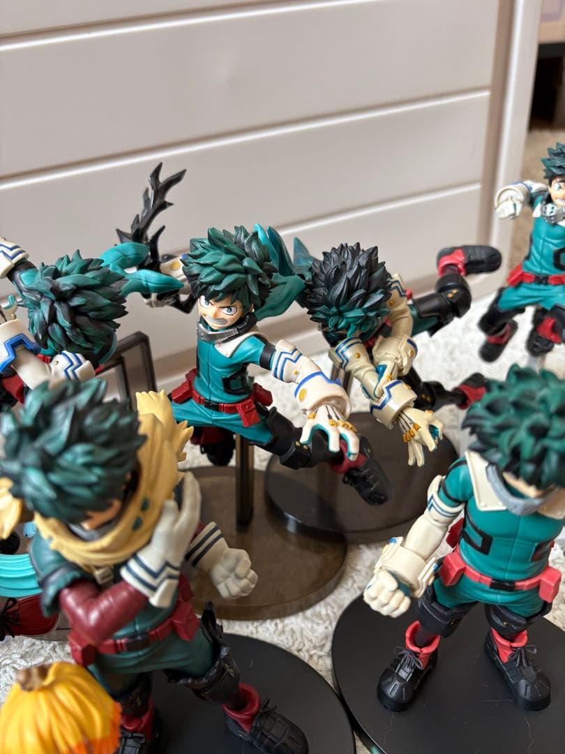 プライズ 一番くじ フィギュア まとめ売り ヒロアカ 緑谷出久 我妻善逸 コナン