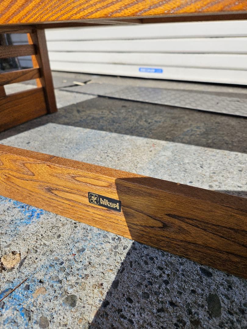 ジャパンヴィンテージ 光製作所 hikari 文机 ローテーブル 昭和レトロ