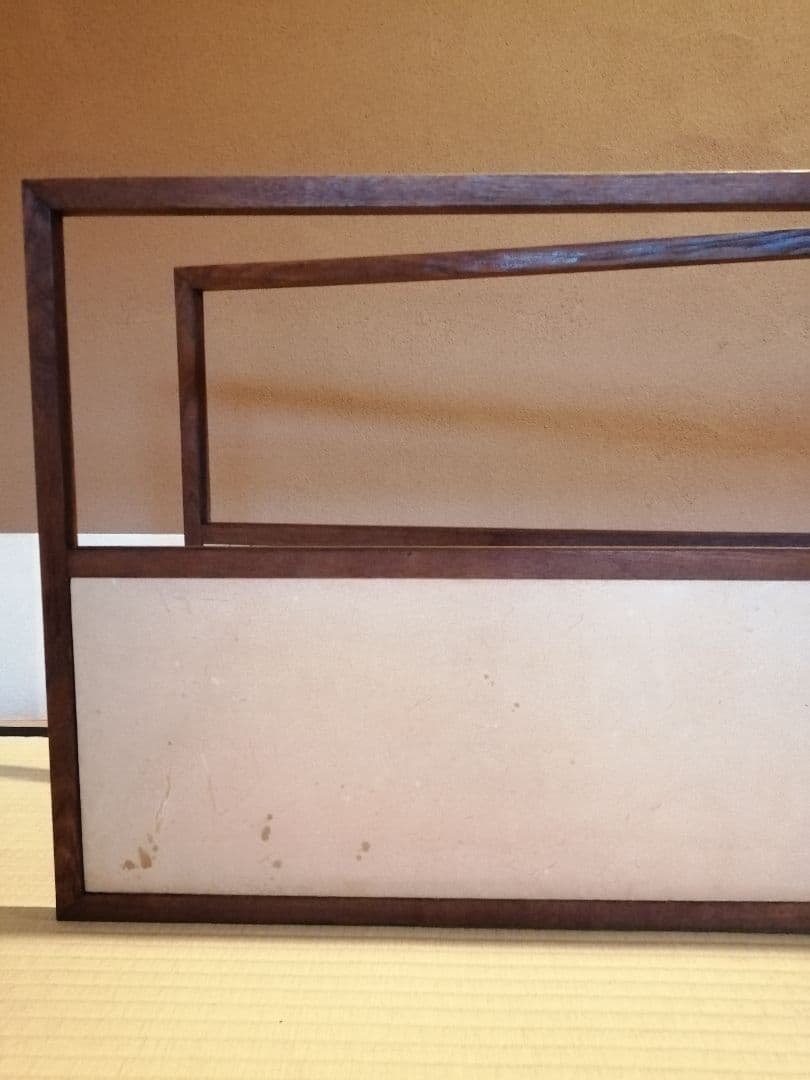 【茶道具】流水金箔ちらし絵風炉先　風炉先屏風　風炉先214