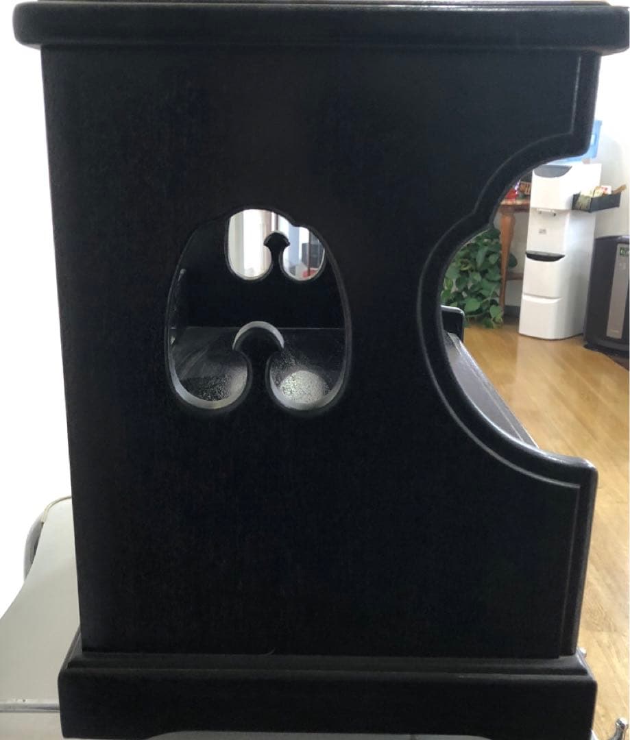 カリモク製 紫檀 黒檀 置床 花台