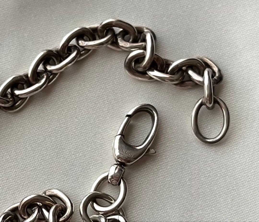 ☆りなこ。☆GUCCI メンズ インターロッキング ブレスレット