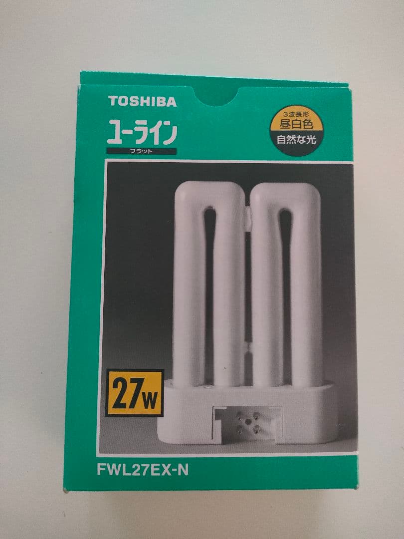 TOSHIBA 蛍光灯 FWL27EX-N 27W 8個入り