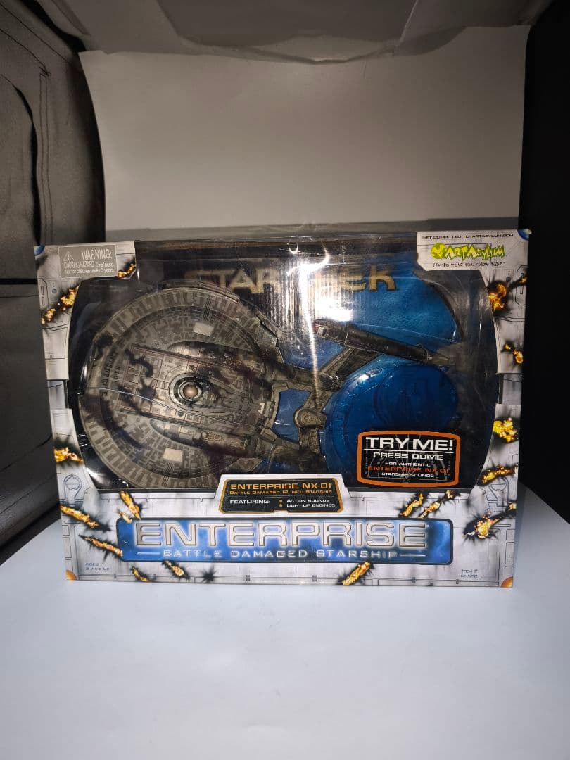 ENTERPRISE NX-01 スタートレックエンタープライズ　フィギュア