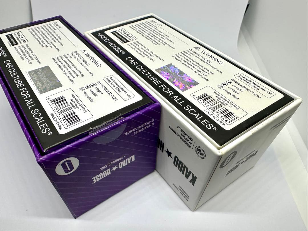 MINIGT Nissan スカイライン GT-R R34 街道ハウス 2セット