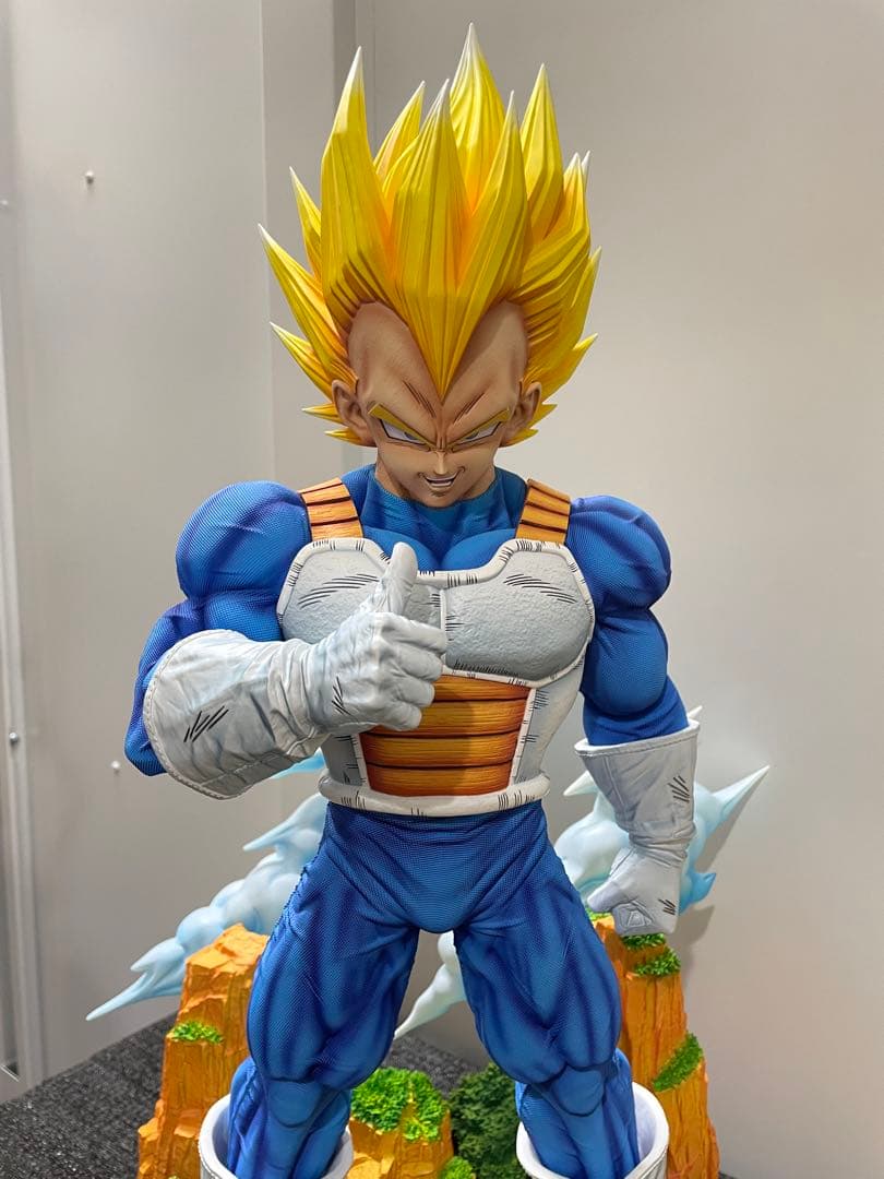 海外限定絶版即完売ドラゴンボールベジータガレージキットスタチュー1/4サイズ