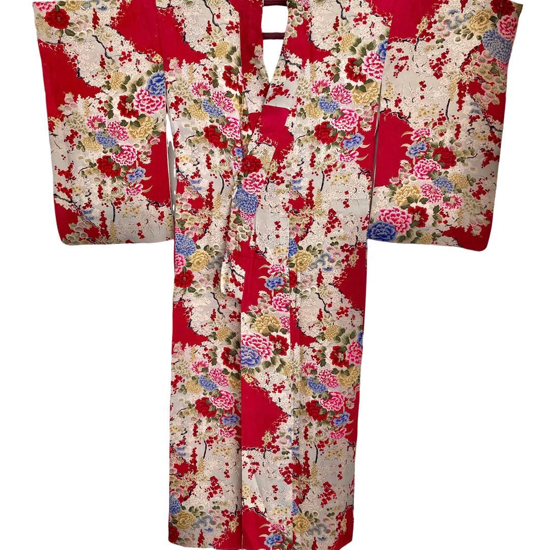 ★ ❤︎ ChoRi ❤︎です★アンティーク着物　ジュニア　大人　着物　NO1