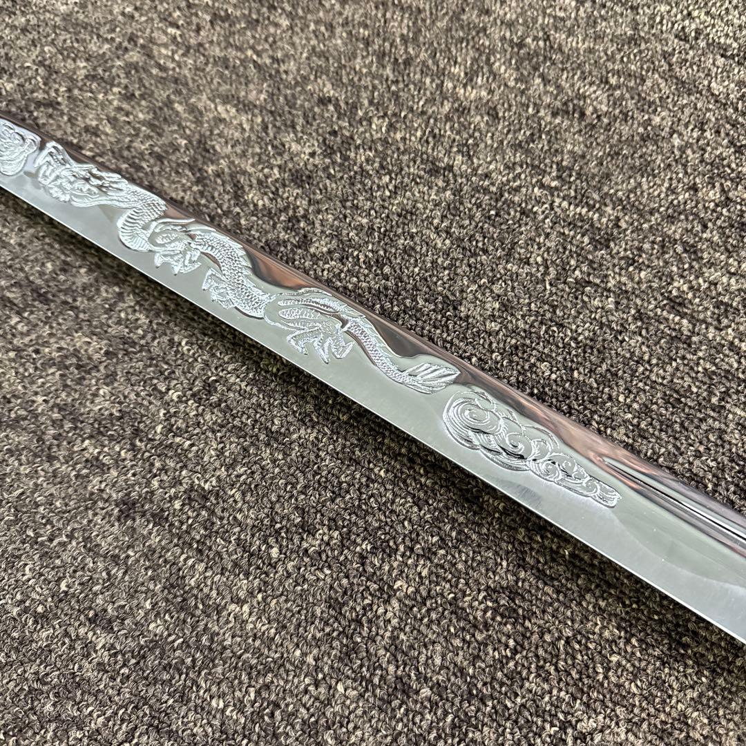 美術刀剣 模造刀 忍者刀大刀 竜刀身 上仕上げ 模造刀 小太刀 脇差