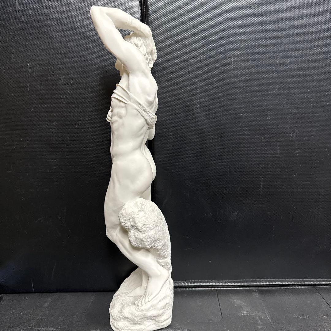 西洋彫刻 ミケランジェロ1513年作 瀕死の奴隷彫像