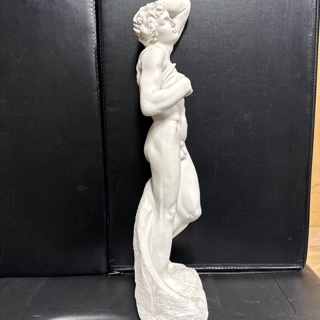 西洋彫刻 ミケランジェロ1513年作 瀕死の奴隷彫像