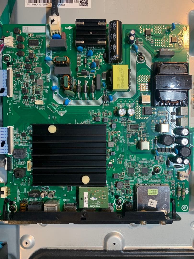 レグザ 43V型 4K 液晶テレビ 43C350X 基盤セット