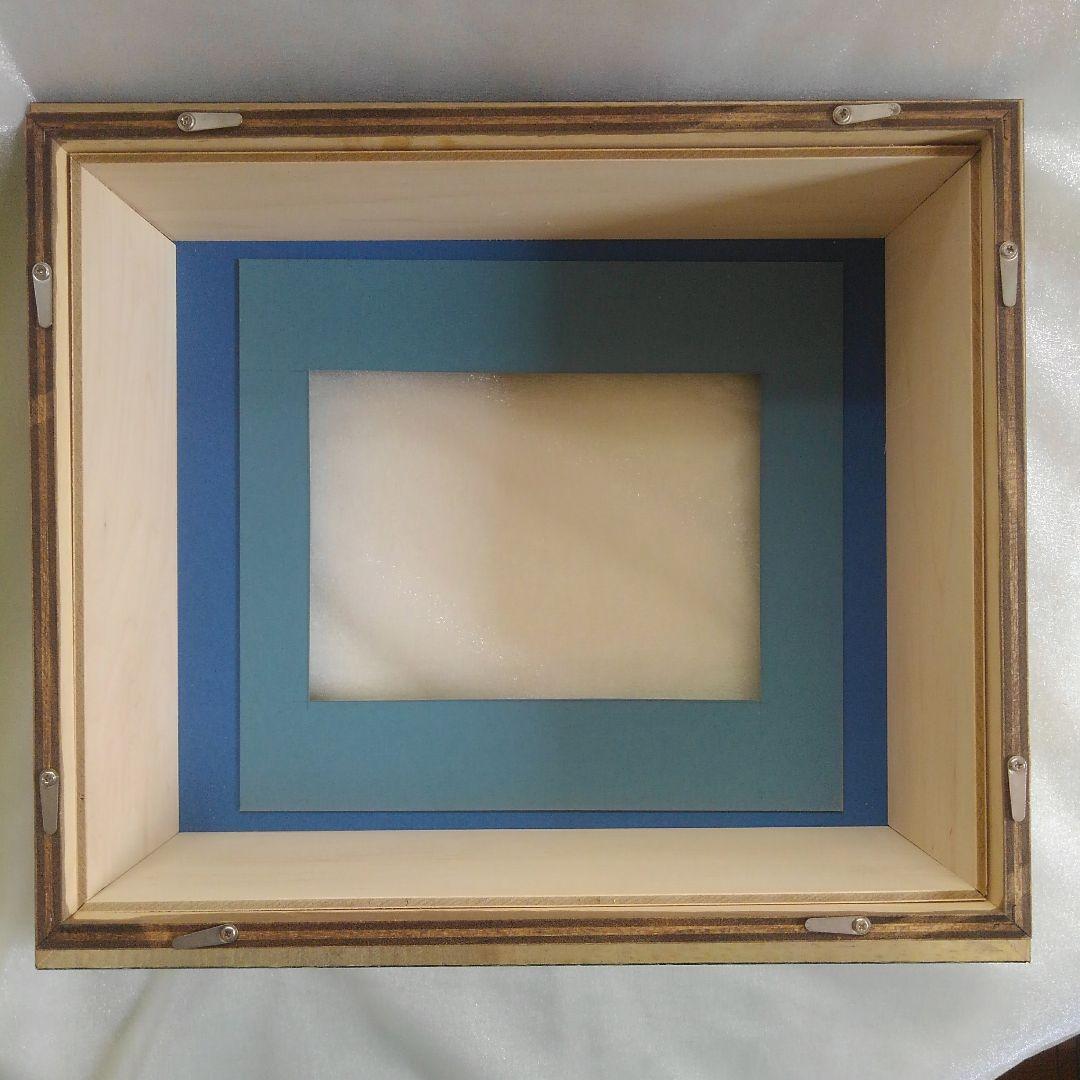 3AP用　超厚額 　黒 　ブルーマット　No.60245　シャドーボックス