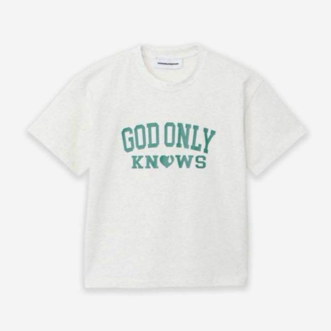 GOD ONLY KNOWS Tシャツ ホワイト Sサイズ　岩田剛典