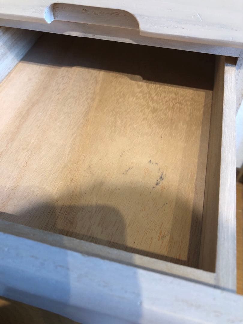 【＊12/6で削除します】ニトリ　ホワイトキャビネット　電話台　リビング収納