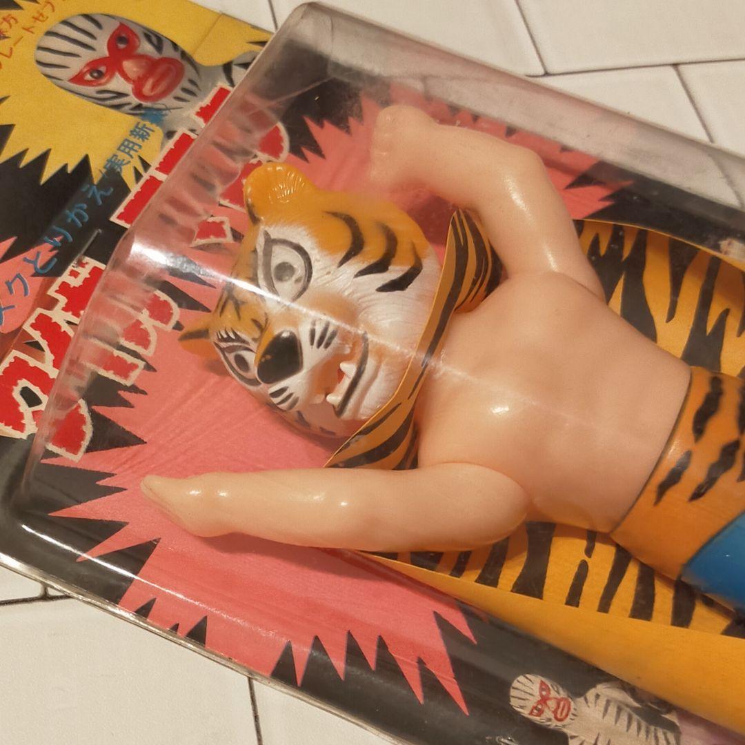 ＜未開封！＞【当時物】タイガーマスク 伊達直人 ソフビ