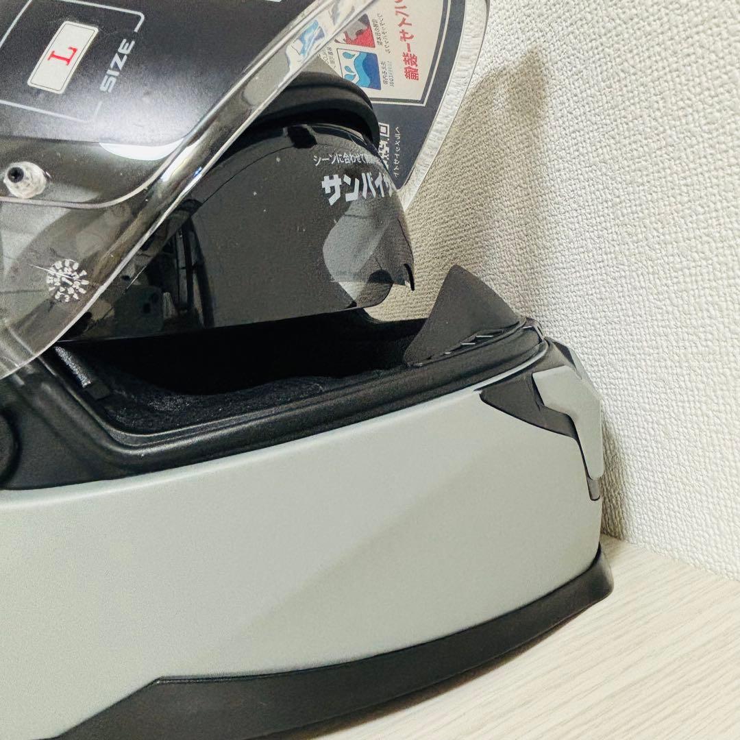 YAMAHA YF-9 ZENITH ピンストライプ フルフェイス　ヘルメット