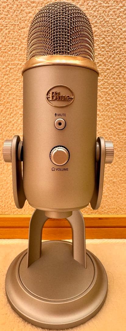 Blue Yeti シルバー コンデンサーマイク