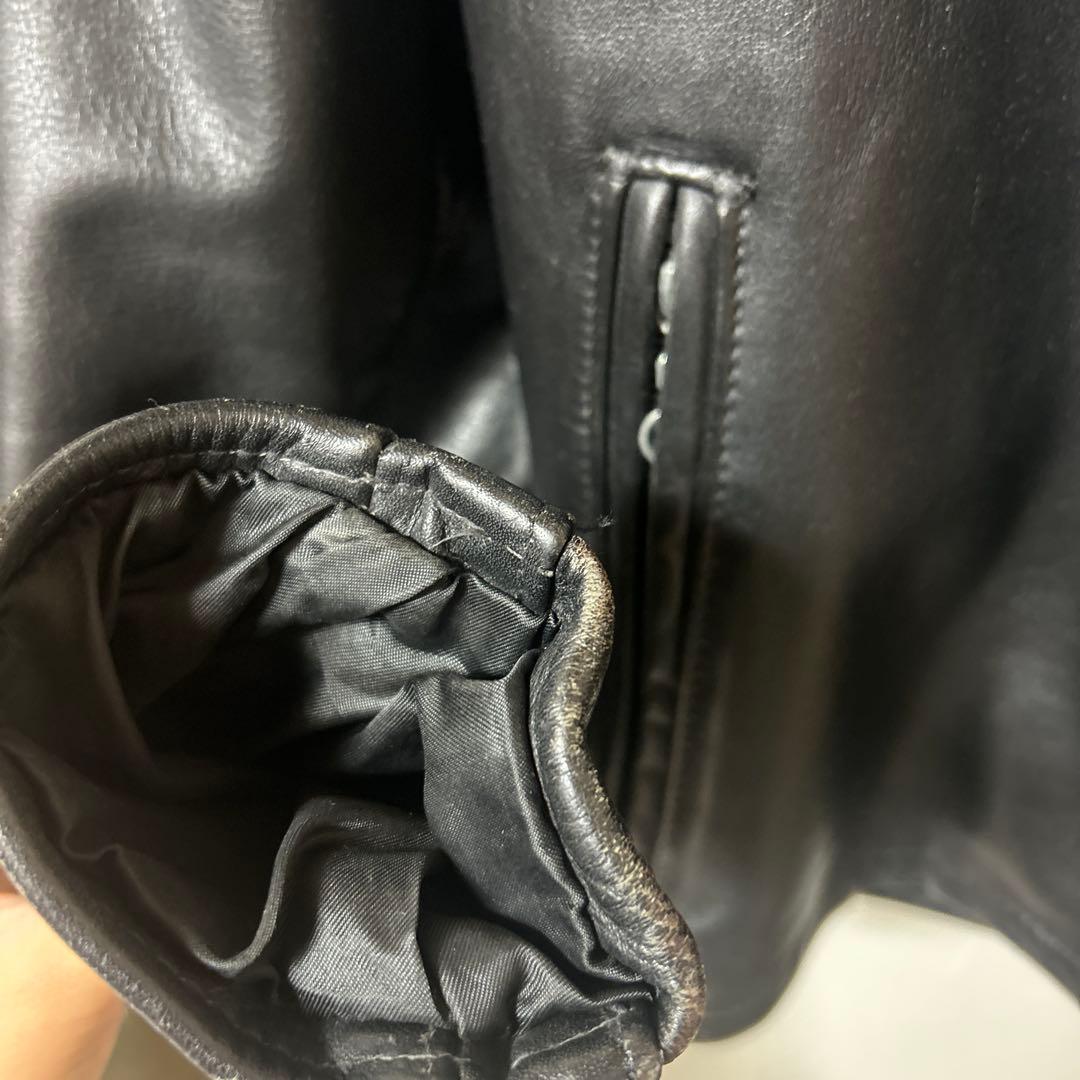 ゆうき【ショットUSA LINE 641 シングルライダースジャケット】