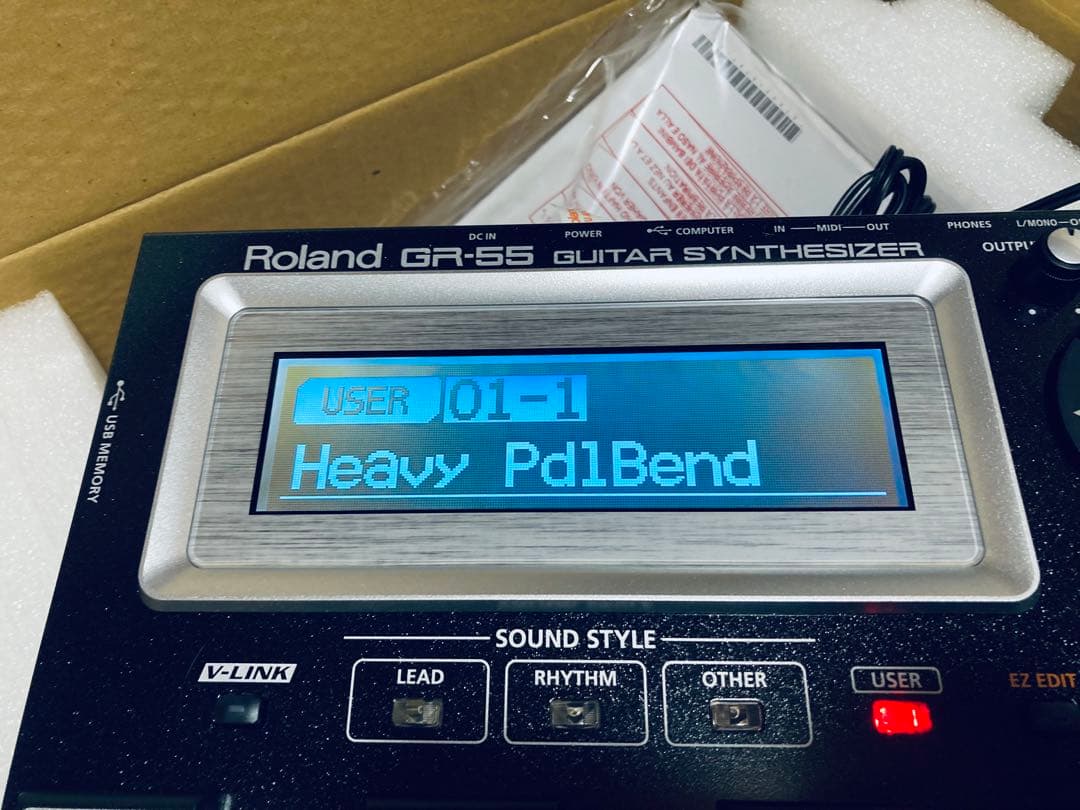 Roland GR-55BK 新品 完備品 保証付