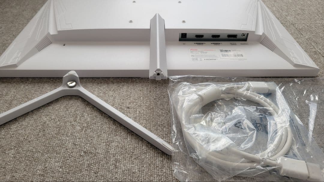 ディスプレイ・モニター本体 Pixio PX248 Prime Plus/White FHD 180Hz