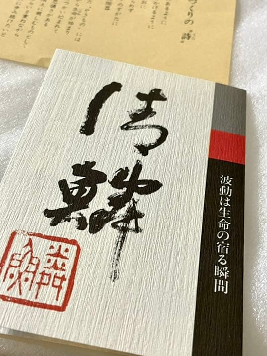 九谷焼作家市川清鱗　　海の幸小判皿　「鯛」