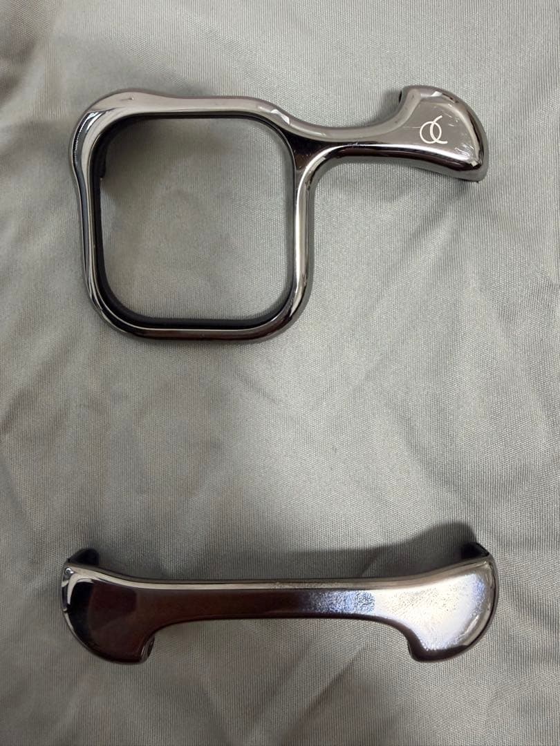 arc iPhone16promax シルバー メタル バンパーフレーム