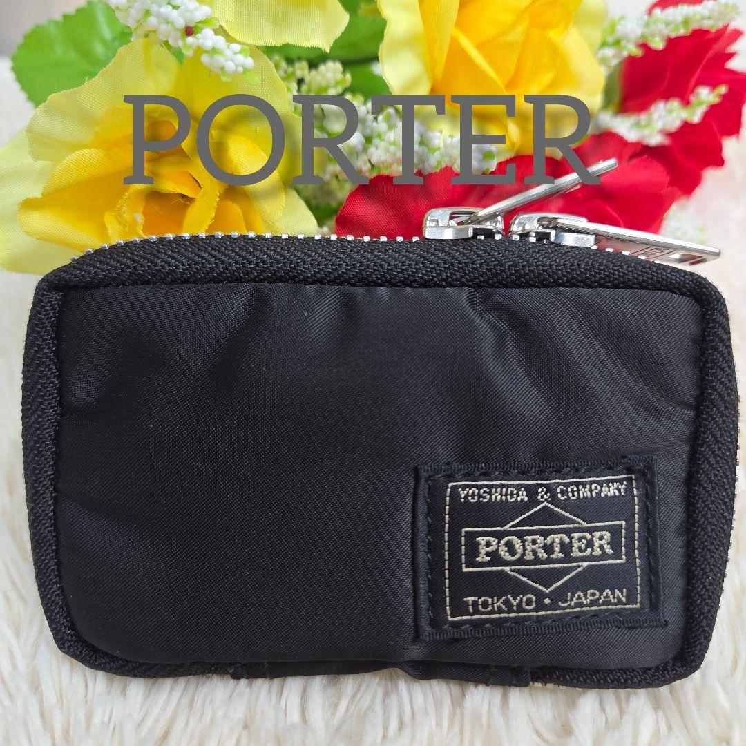 [未使用級]PORTER ポータータンカーキーケース