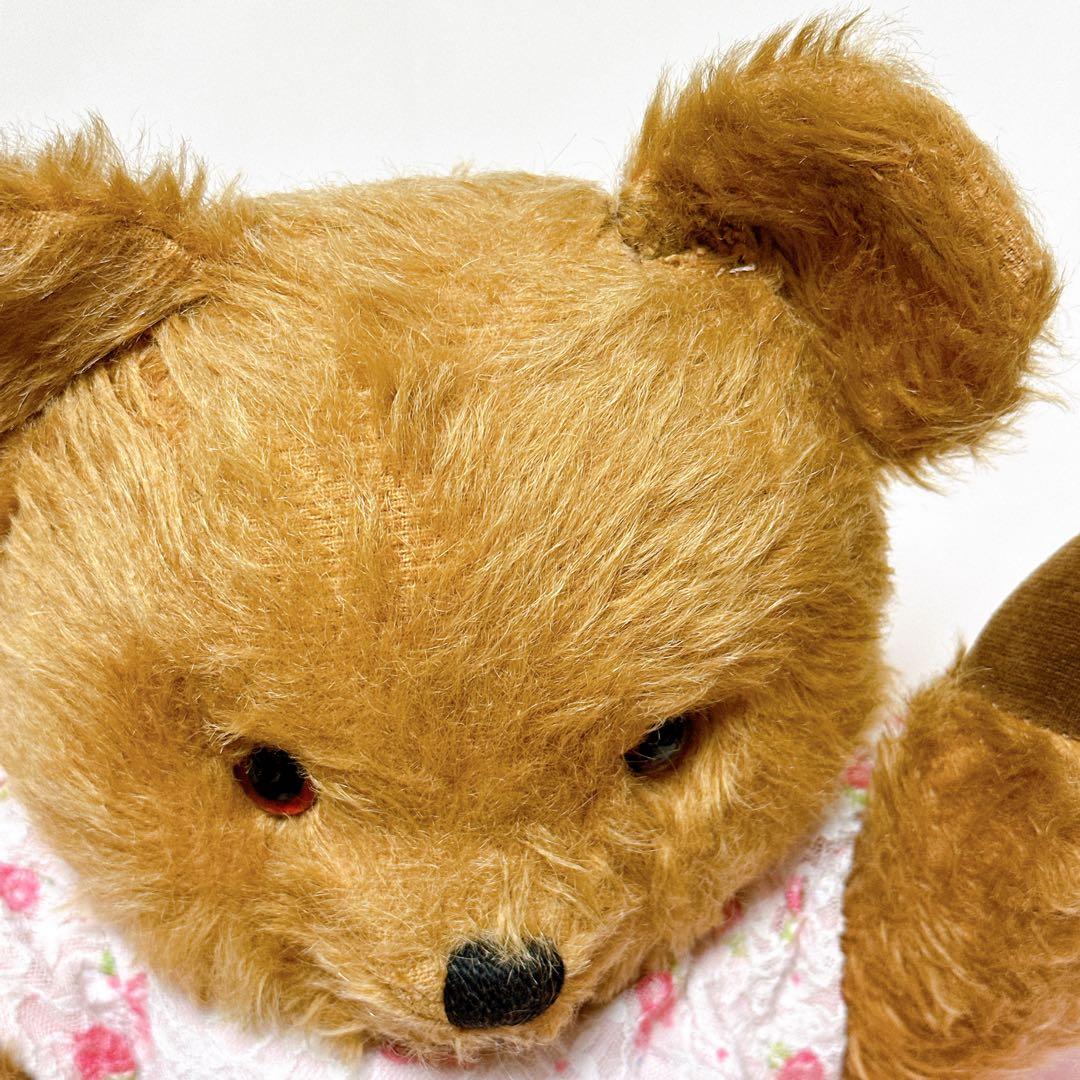 ❤️ペディグリー❤️ 大きめアンティークテディベア　ビンテージ　イギリス