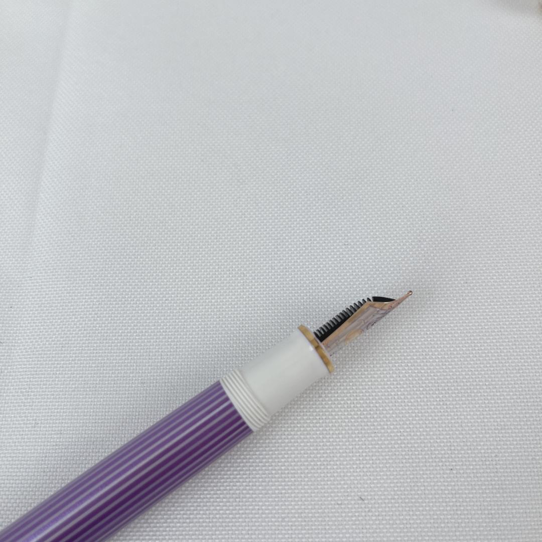 美品☘️ ペリカン スーベレーンM600バイオレット/ホワイト 万年筆