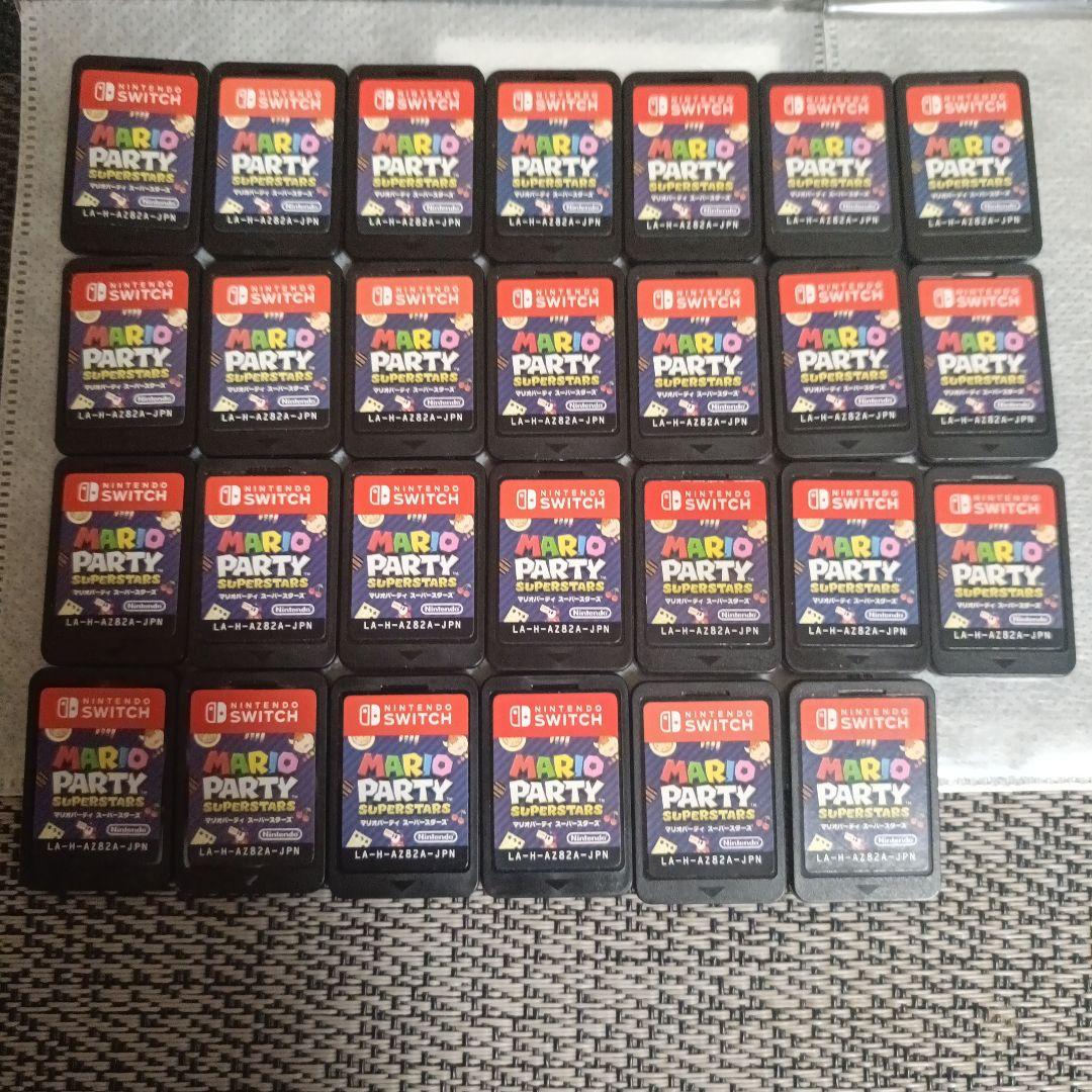 Switch マリオパーティ スーパースターズ 27本セット ※ケース欠品