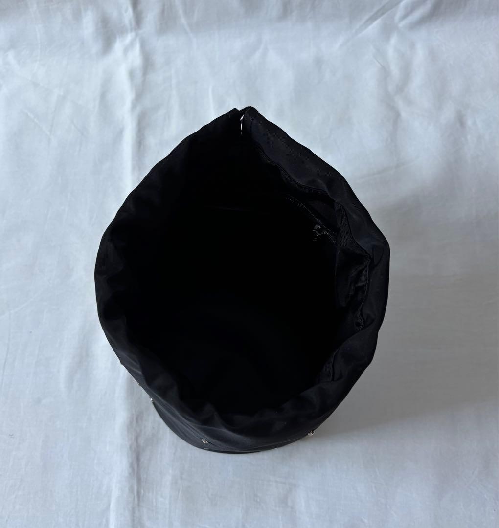 【VASIC】 DAY-TO DRAWSTRING STUDS ブラック