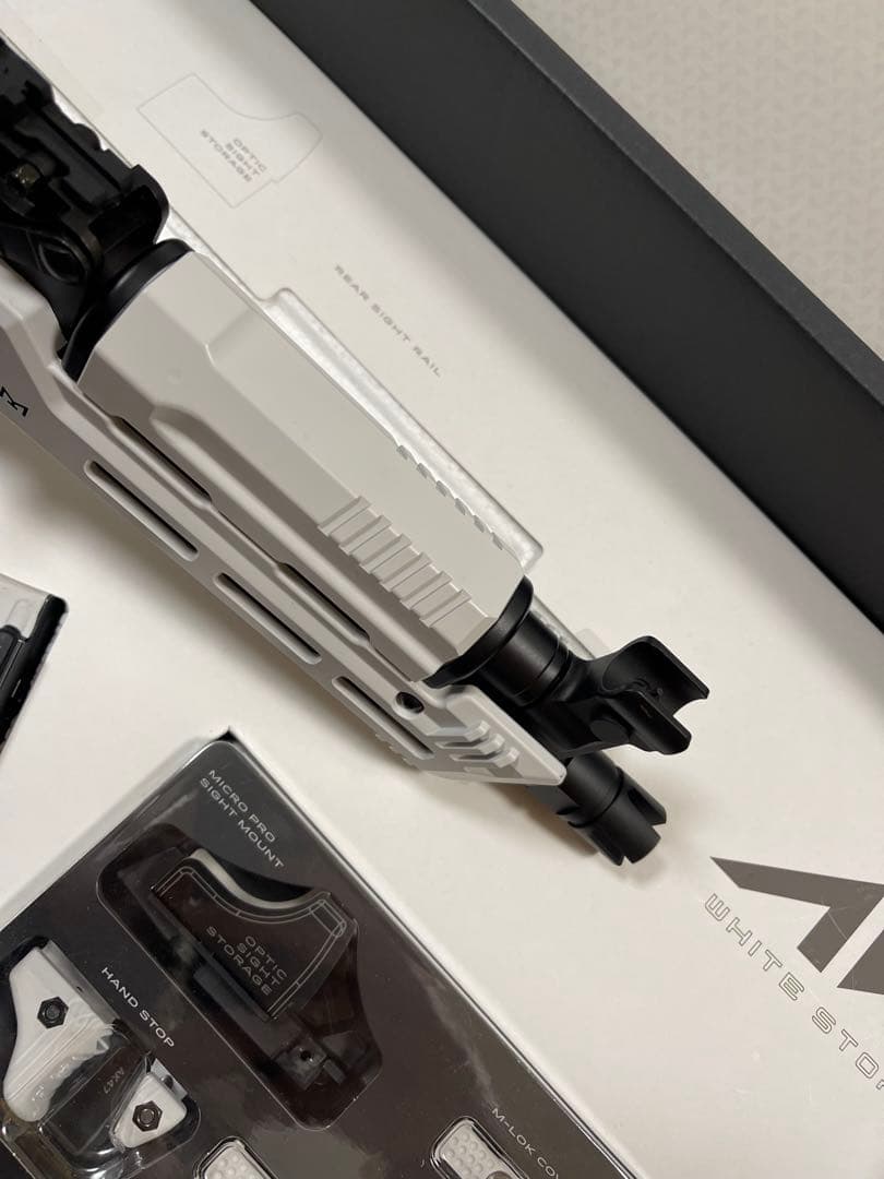 【美品】東京マルイ　次世代電動ガン AK ホワイトストーム