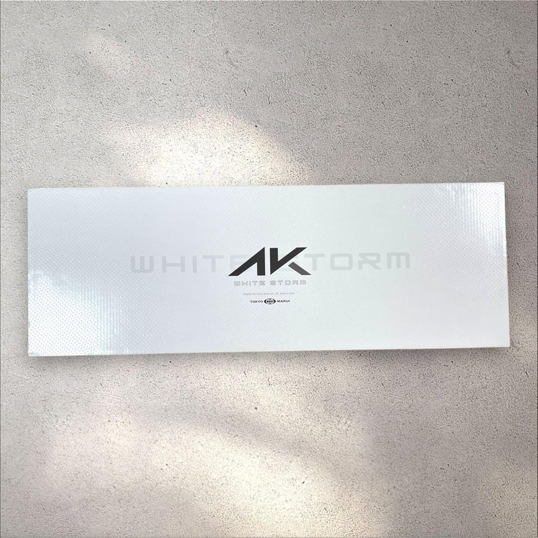 【美品】東京マルイ　次世代電動ガン AK ホワイトストーム