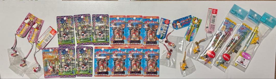 ハローキティ ストラップ シャーペン　23個セット