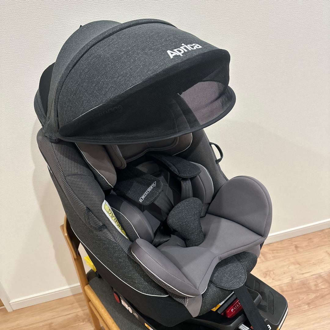 美品　Aprica クルリラ　プレミアム　アカホン限定モデル　プレミアムグレー