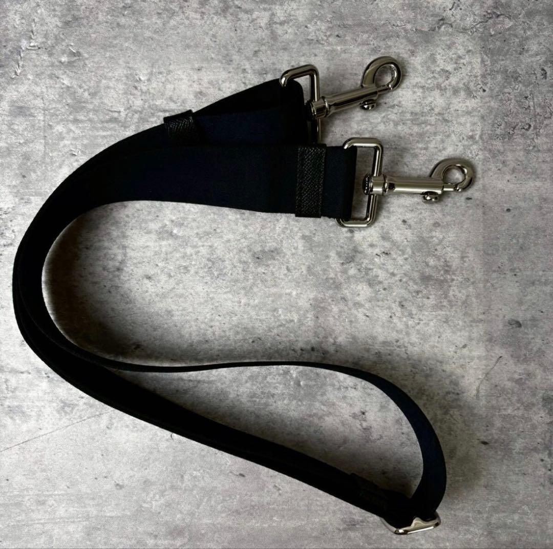 未使用級COACH コーチ メンズ ショルダー ビジネス レザー ブラック