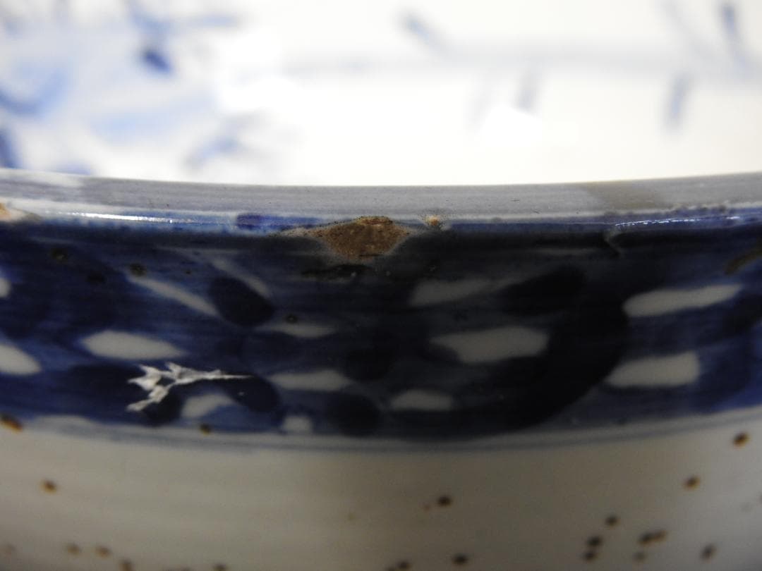 伊万里三ッ鉢　（貝草模様）　保存箱　MA725